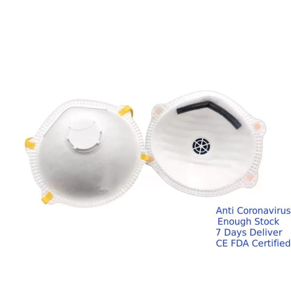 Quality Eco Friendly Valved Dust Mask , Ffp2v Save Mask With Adjustable Nose Piece wholesale
