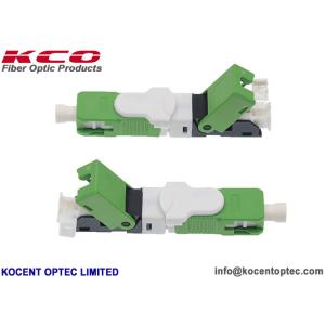 0.2dB Insertion Loss 55dB Return Loss 3D Pass Fiber Optic Fast Connector for