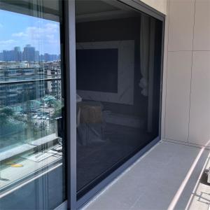 Indoor Insect Screen Door Customized Size Fly Screen Mesh Anti Mosquito Net Door