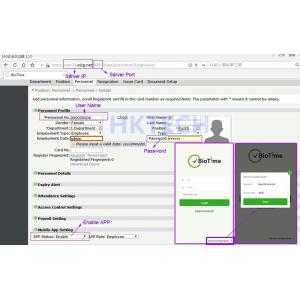 BioTime8.0 BioTime7.0 adms webserver time attendance remote management