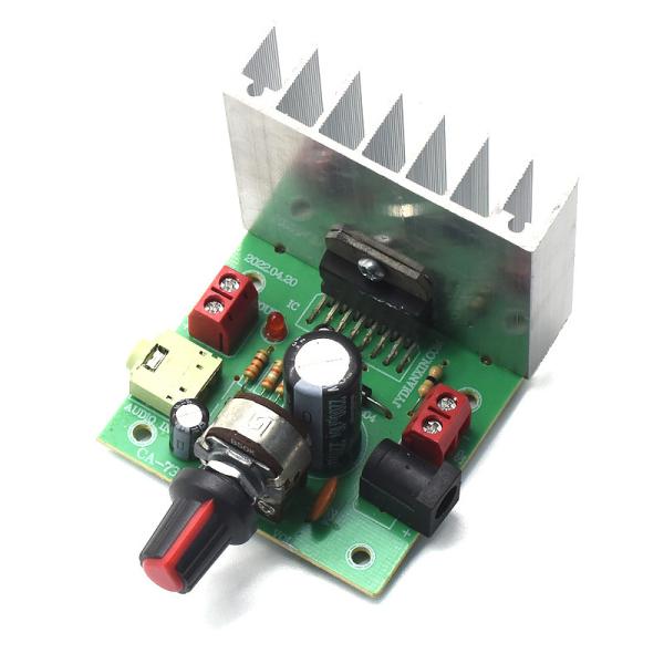 Quality CA-7377 2.0 Channel Digital Audio Amplifier Module DC12V 2*35W TDA7377 AMP Chip Amplifier Board No Light LED Lighting wholesale