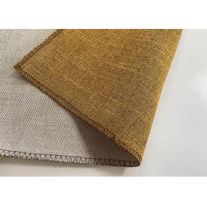 Tear Resistant Linen Sofa Fabric Modern 100 Polyester Upholstery Fabric