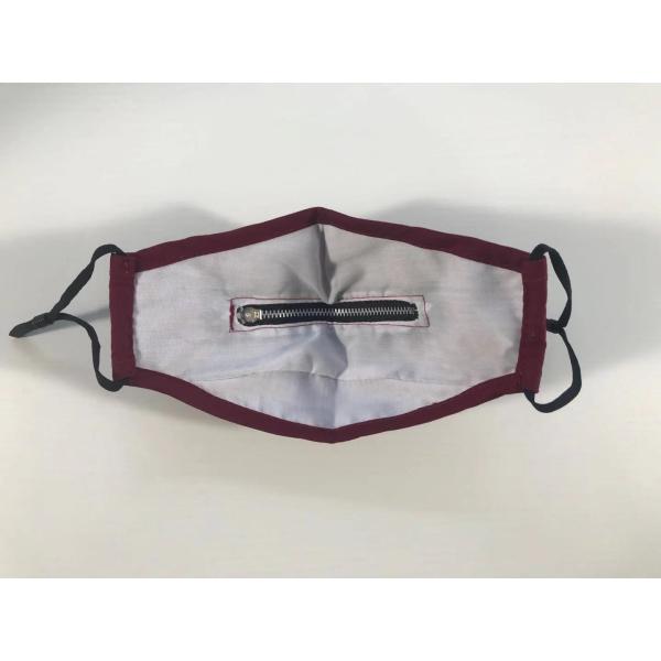 S&J OEM Wholesale Cotton Zipper Maskes Face Mouth Covering Reusable Personalized Breath Maskes with Zipper