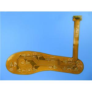 2-Layer Flexible Printed Circuit (FPC) Built on Polyimide With Immersion Gold