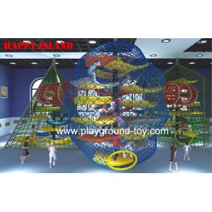 Anti Decay Color Adventure Playground Equipment For Park / School / Mall