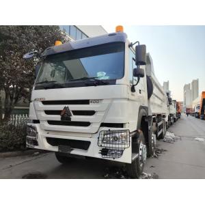 Cheap SINOTRUK HOWO Mining Tipper Dump Truck 12Wheels 400Hp 8 × 4 U type for sale