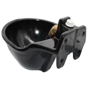 Durable Cast Iron Cattle Water Bowls Easy Cleaning Enameled Surface
