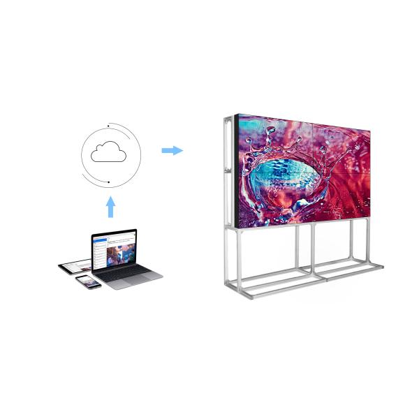 4k Indoor Display Video Wall LCD Display 24kg 55Inch Normally Black