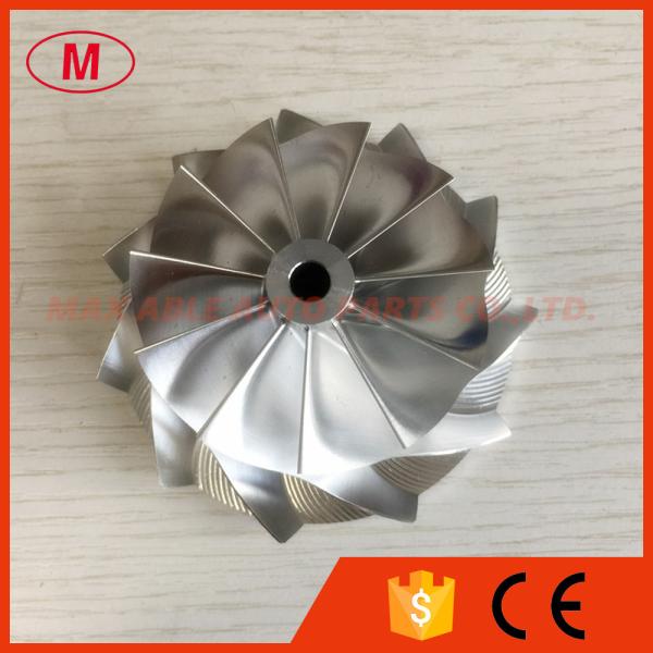 Quality T04B 409179-0028 59.00/76.13mm 11+0 blades high performance turbo billet compressor wheel wholesale