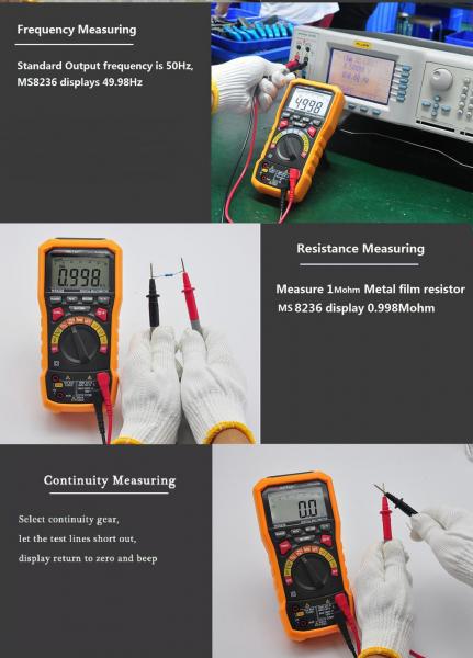 Professional Automatic Digital Multimeter With T - RMS And Bargraph Display