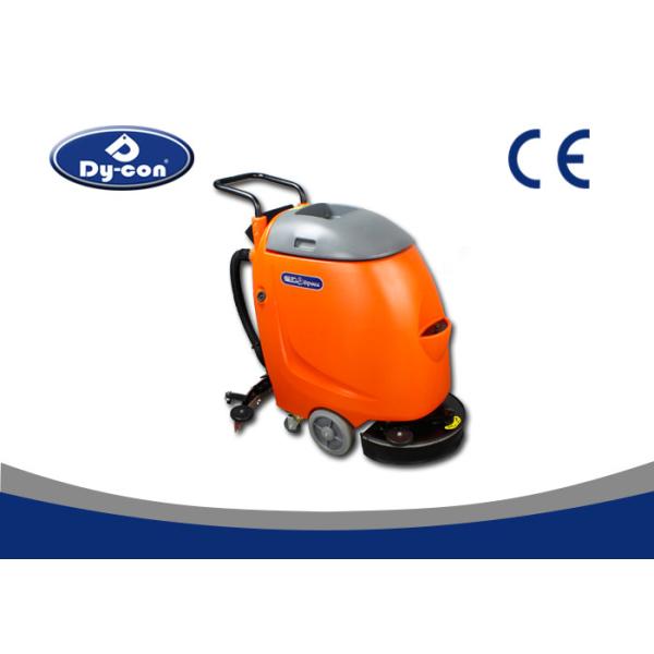Quality Walk Behind Hard Floor Cleaners Scrubbers , Plastic Material Floor Tile Cleaner Machine wholesale