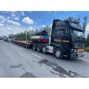 12 Axles 100-200 Tons Heavy Loading Hydraulic Trailer Goldhofer Modular Trailer