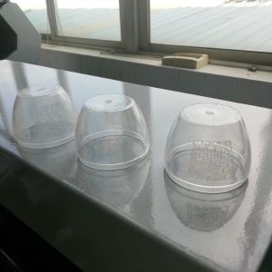 Automatic Silk Screen Printing Machine with 1200PCS/Hr Speed PLC Control for