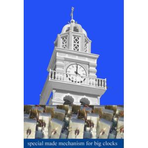 clocks tower strong movement motor hour and minute hand drawings