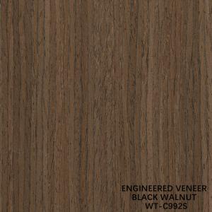Engineered Walnut Wood Veneer Quarter Cut Vertical Grain WT-C942S / 943S / 983S