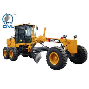 China Yellow CIVL Construction Motor Graders GR165 with D6114 Engine , 15000kg Payload on sale
