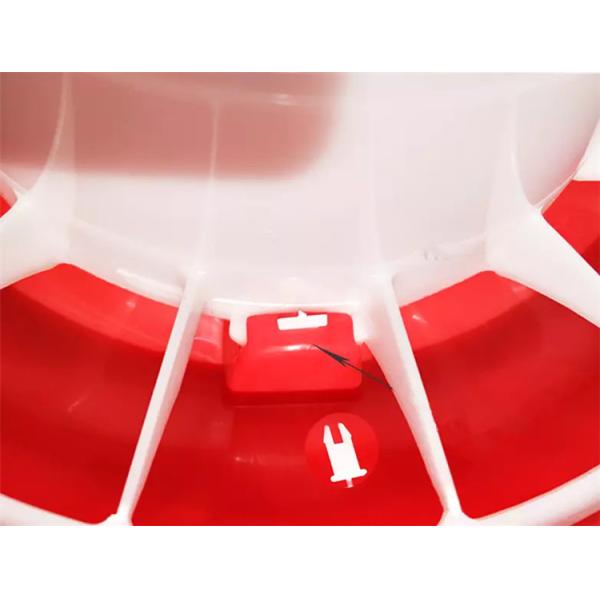 2.5kg Pure Polypropylene Poultry Feeder Drinker