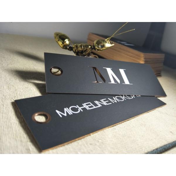 Quality High End Foil Edge Business Cards , Thick Business Cards With Colored Edge wholesale