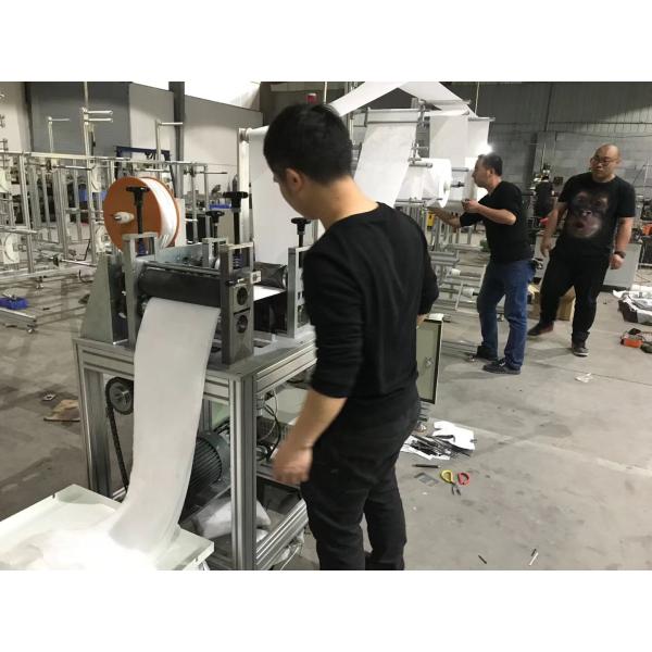 Quality High Efficiency Face Mask Maker Machine 3 or 5 Ply Nonwoven Disposable Medical Face Mask Machine wholesale