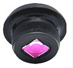 Car rear-view lens 1/4, 130 Deg, M8*0.5 mount, MR-H8077