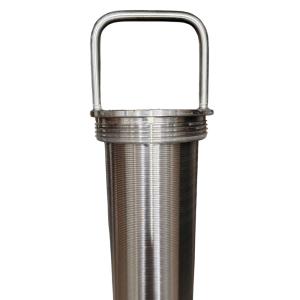 Filterk Anti Corrosion SS316 Self-Cleaning Wedge Wire Cartridge For Zircon