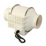 Hydroponic Growing Systems Hf Inline Extractor Fan with Controlled Design in