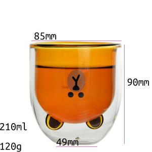 Pooh Bear Double Walled Wine Tumbler