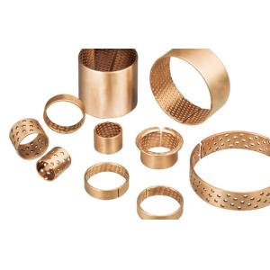 China CuSn8 CuSn6 BRM10 Wrapped Bronze Bearings Self Lubricating on sale