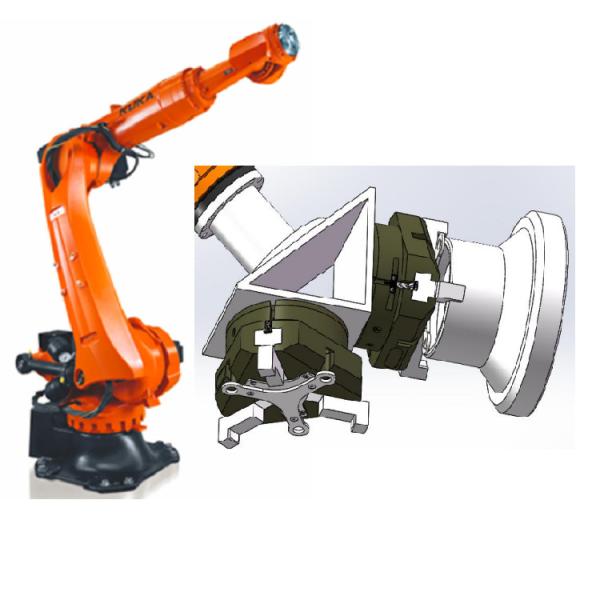 Quality Kuka 6 Axis Robotic Arm KR 120 R2700-2 With CNGBS Customized Robot Gripper For Picking Robot wholesale