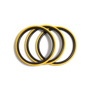 2023 Ptfe nbr Glyd Ring Spgo 80*8 Piston Oil Seal in Blue for Machinery Repair