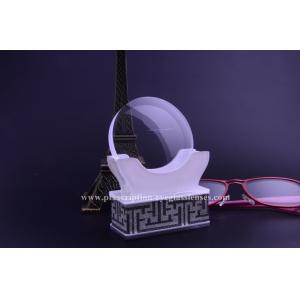 White 1.499 Index Flat Top Bifocal Lenses Without Coating CR39 Material