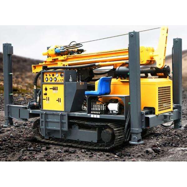 Powerful Crawler Water Well Drilling Equipment Easy Operate