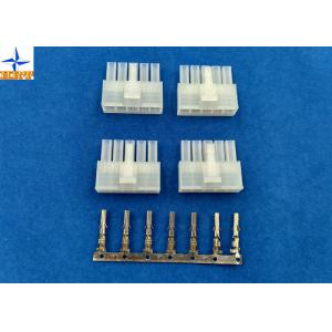 PCB Board Single Row Wire To Wire Connectors 4.20mm Pitch 2~5 Circuits