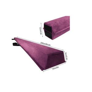 EVA Top Layer 8FT Nonslip Rubber Bottom Gymnastics Balance Beam