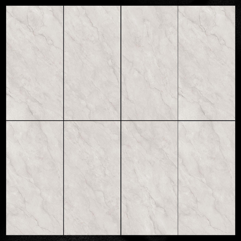 Frost Resistance Glazed Porcelain Tile Porcelain Material 10mm Thickness Durable