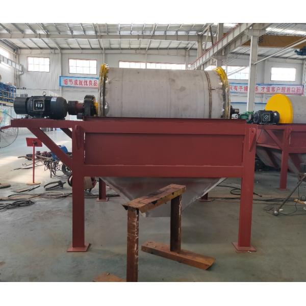 Quality Video Outgoing-Inspection Drum Magnetic Separator Machine for Iron Impurity Removal wholesale