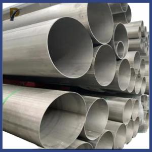 Gr12 Titanium Welded Tubes Seawater Desalination Tubes Fluid Transport Pipe