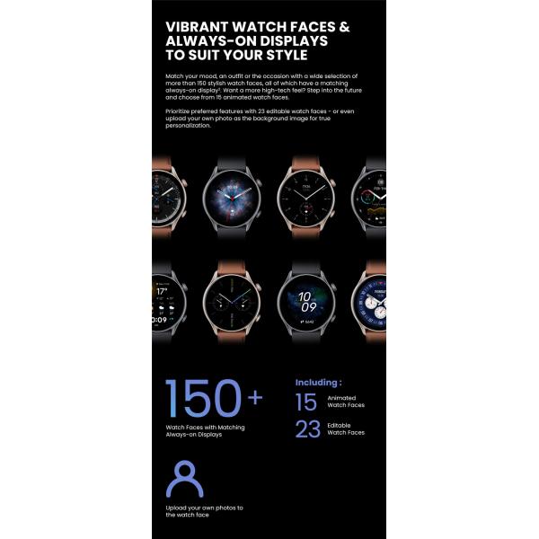 Newest Original Amazfit GTR 3 Pro GTR3 Pro Waterproof Sleep Tracker SmartWatch Sport Watch Gtr3 Pro