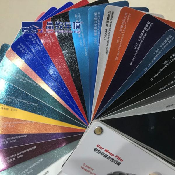 Quality Waterproof Vehicle Car Wrap Sample Book Portable Chrome Material wholesale