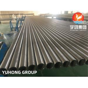 China Inconel Seamless Tube ASTM B163 Alloy 825 UNS NO8825 Oil Refineries Application on sale