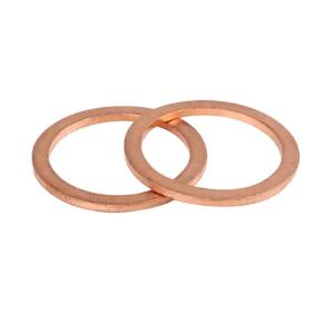 Copper Silver Metal Washers Heat Resistant For High Temperature Environments