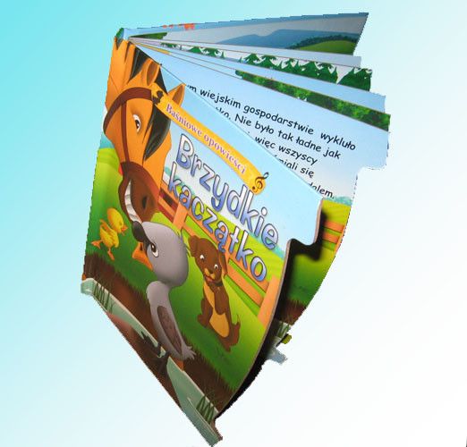 24pages Child Board Book Printing Service Hardcover Binding 230gsm