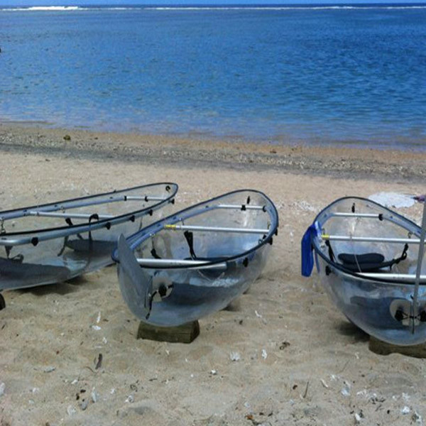 Quality UV Protection Thick Clear Plastic Kayak With Balance Rod Easy To Operate wholesale