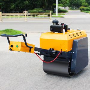Construction Machinery Small Double Drum Hand Road Roller Soil Compactor Mini