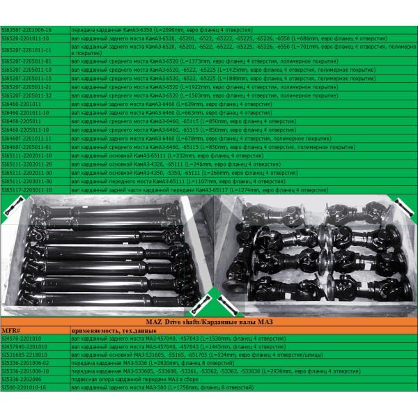 Cardan Shaft Driveshaft Front Axle UAZ 3303-60-2203010-10 / For Production Of JSC "UAZ" 452 With Article 5. PPC