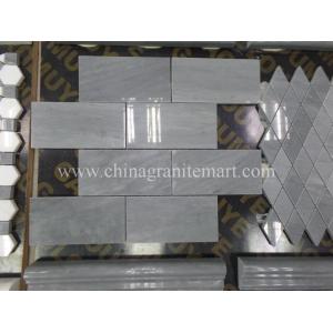 Grey Marble Mosaic,Herribone Mosaice,Hexagon Mosaic,Basket Wave Design Mosaic