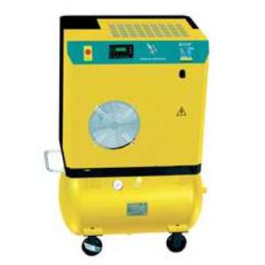 China Professional Moveable Screw Air Compressor with Air Receiver on sale