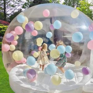 Repair Kit Accessory Included 4m Transparent Inflatable Bubble House for 14