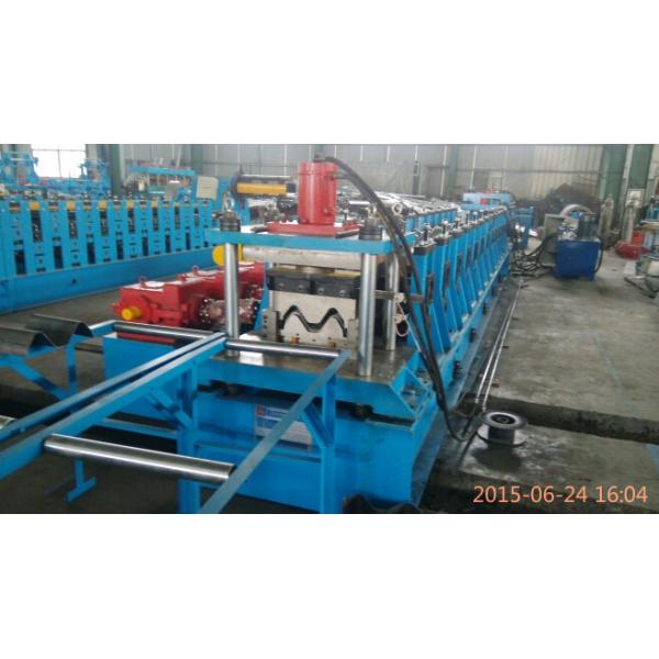 45KW Power High Speed Standard Two Waves Guard Rail Roll Forming Machine for Highway and Relate Fields