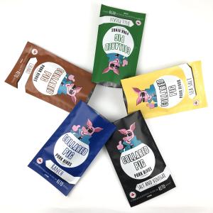 Customized Plastic Pouches Packaging with Heat Seal for Easy Sealing